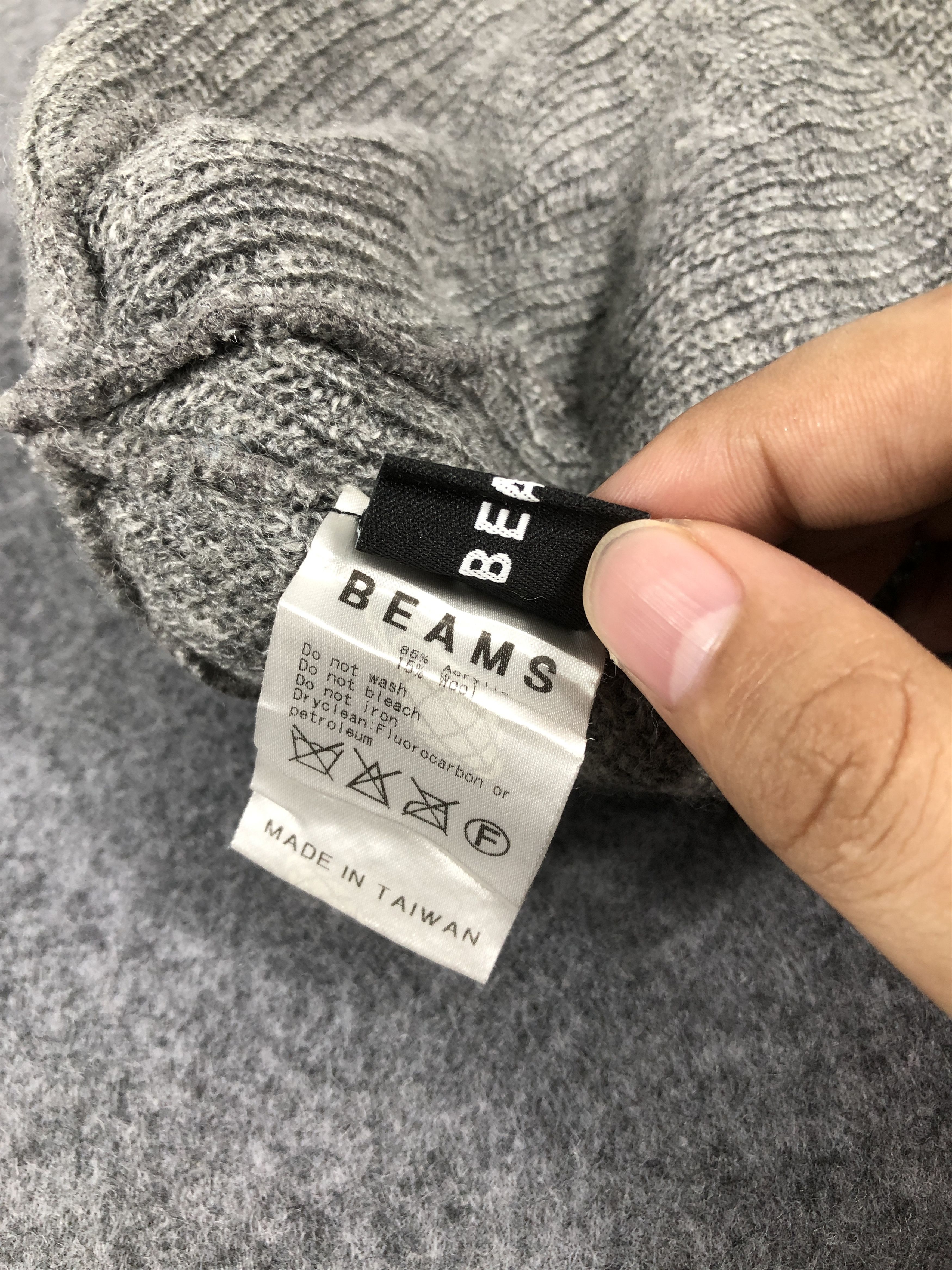 Beams Plus × Japanese Brand Japanese Brand Beams Beanie / Snow Hat / Snow Cap Size ONE SIZE - 7 Thumbnail