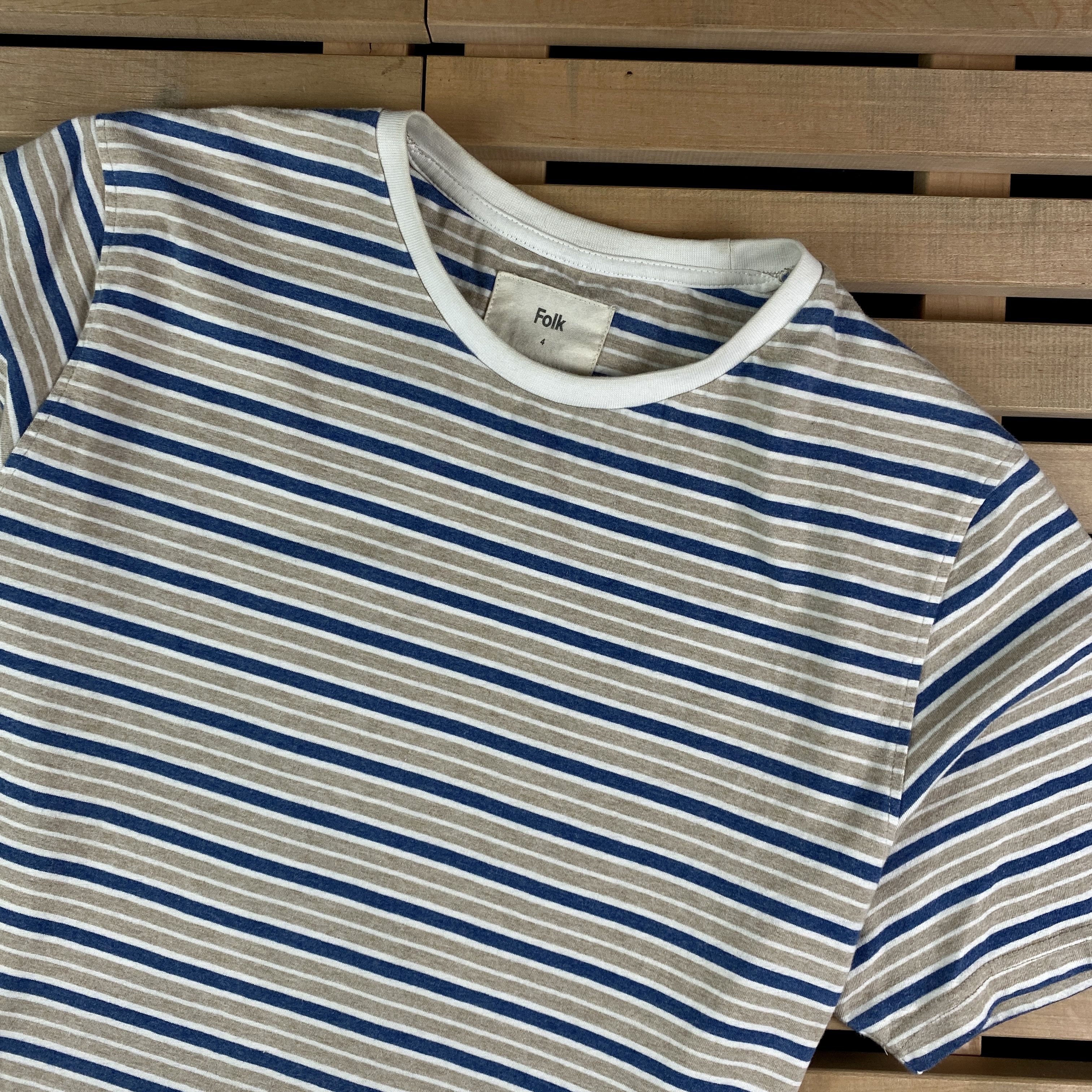 Folk Mens T-Shirt Folk Size Size 4 Size US S / EU 44-46 / 1 - 2 Thumbnail
