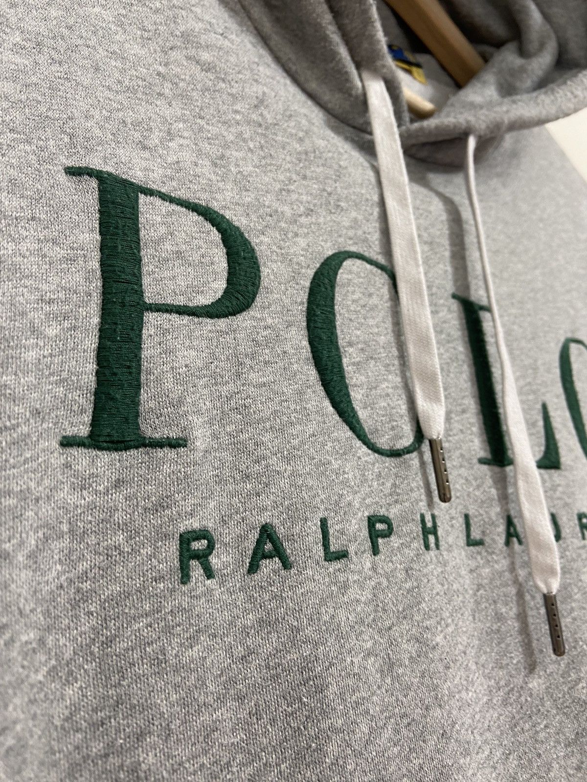 Vintage Polo Ralph Lauren Vintage Hoodie Big Logo Size US M / EU 48-50 / 2 - 8 Thumbnail
