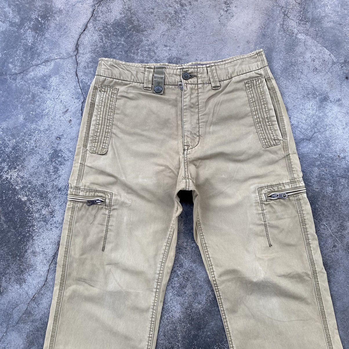 Gap Vintage Gap Distressed Cargo Pants Size US 33 - 3 Thumbnail