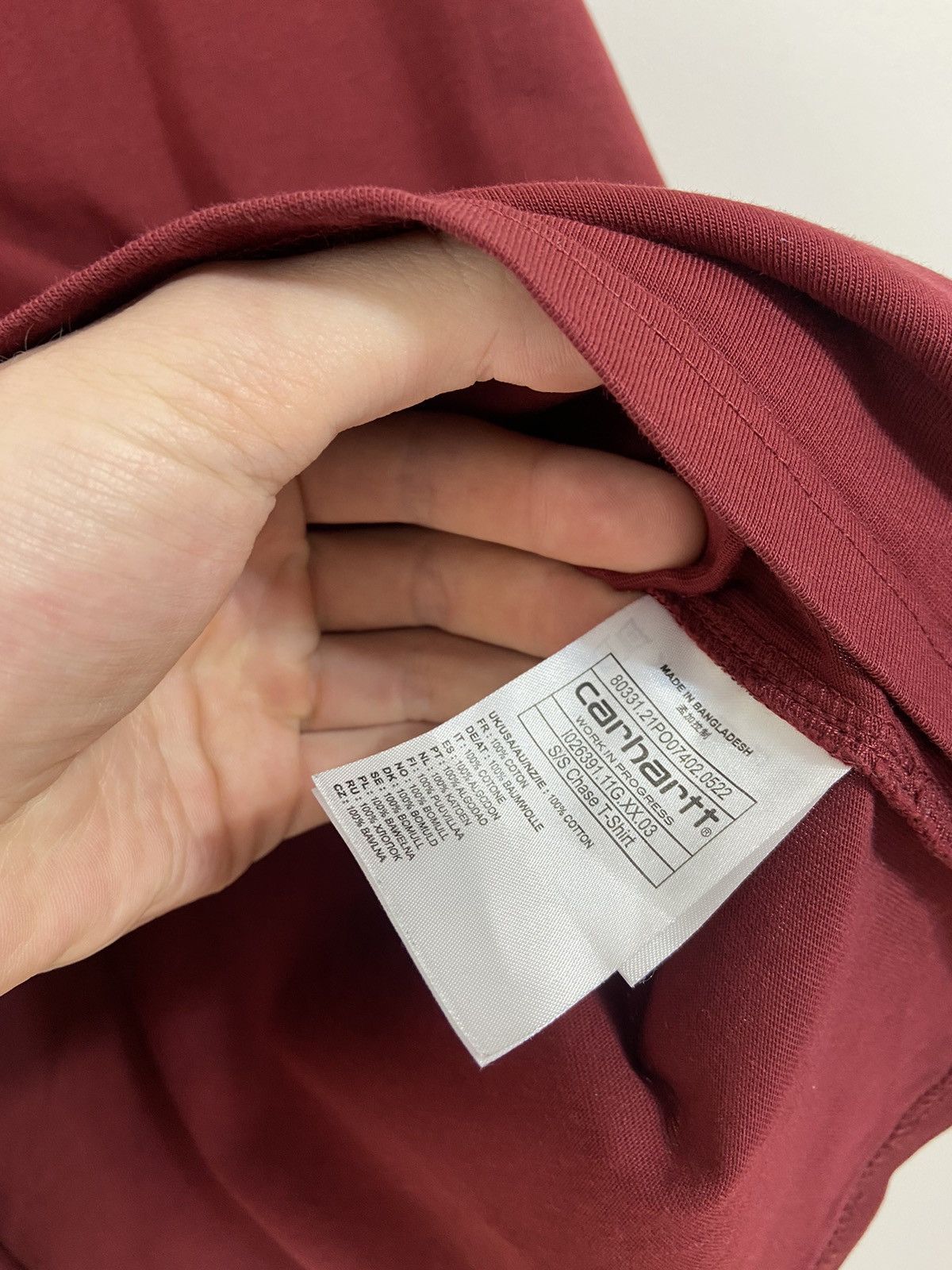 Carhartt × Carhartt Wip Carhartt S/S Chase T-Shirt Size US M / EU 48-50 / 2 - 8 Thumbnail