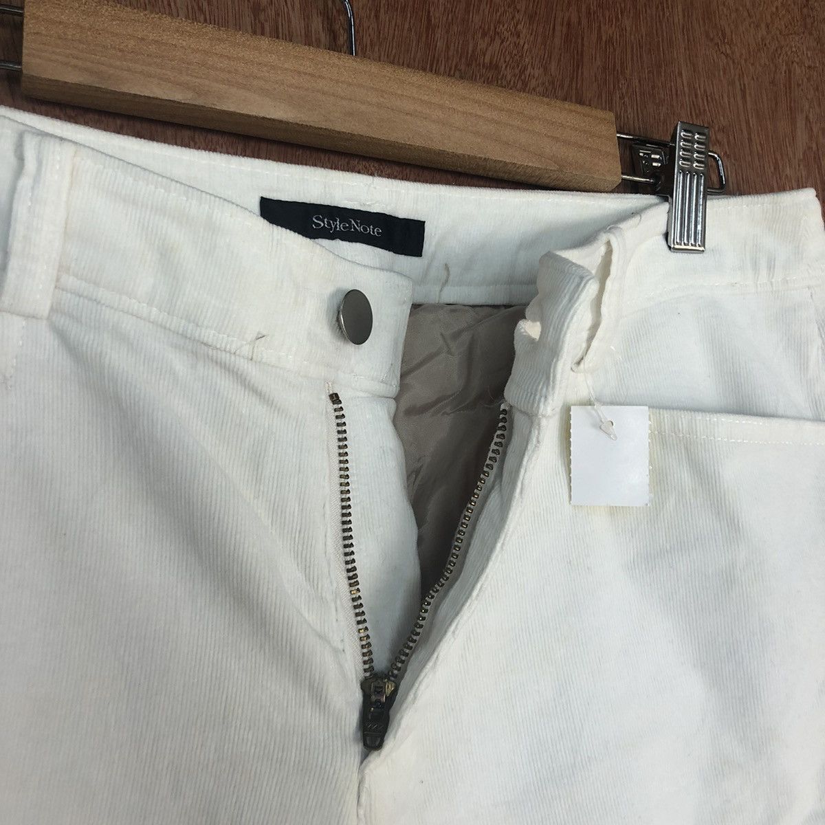 Japanese Brand Style Note White multipocket tactical cargo Pants #2323 Size US 30 / EU 46 - 8 Thumbnail