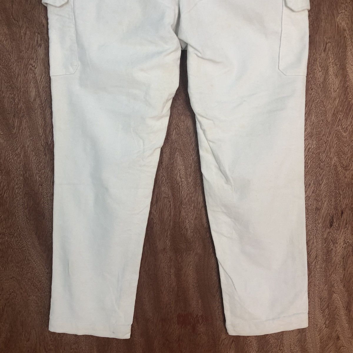 Japanese Brand Style Note White multipocket tactical cargo Pants #2323 Size US 30 / EU 46 - 11 Thumbnail