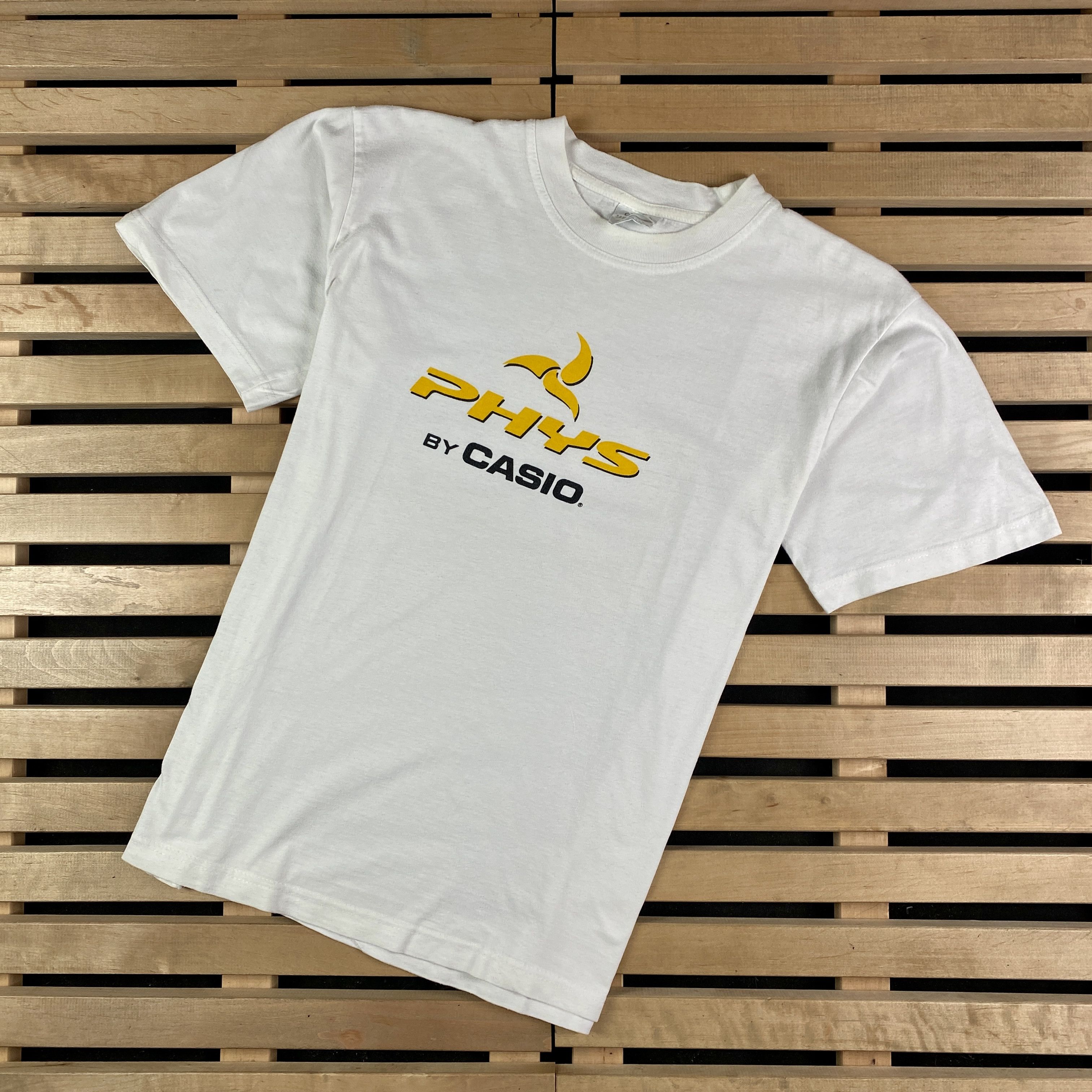 Casio × Vintage Mens T-Shirt Casio Big Print Vintage Size L Size US L / EU 52-54 / 3 - 1 Thumbnail