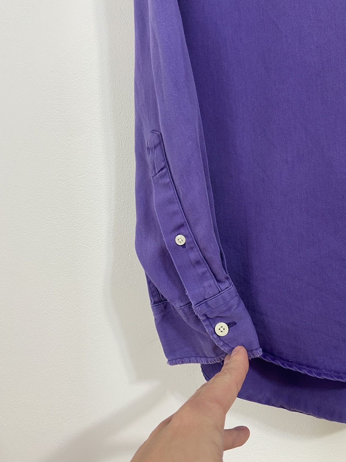 Yves Saint Laurent Yves Saint laurent YSL Button Up Shirt Size US L / EU 52-54 / 3 - 9 Thumbnail
