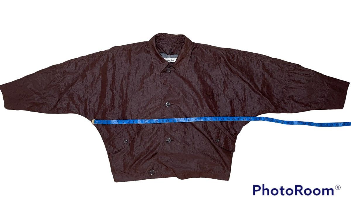 Issey Miyake × Vintage VINTAGE 80’ PLANTATION DOUBLE LAYER ASSYMETRICAL BOMBER Size US XL / EU 56 / 4 - 6 Thumbnail