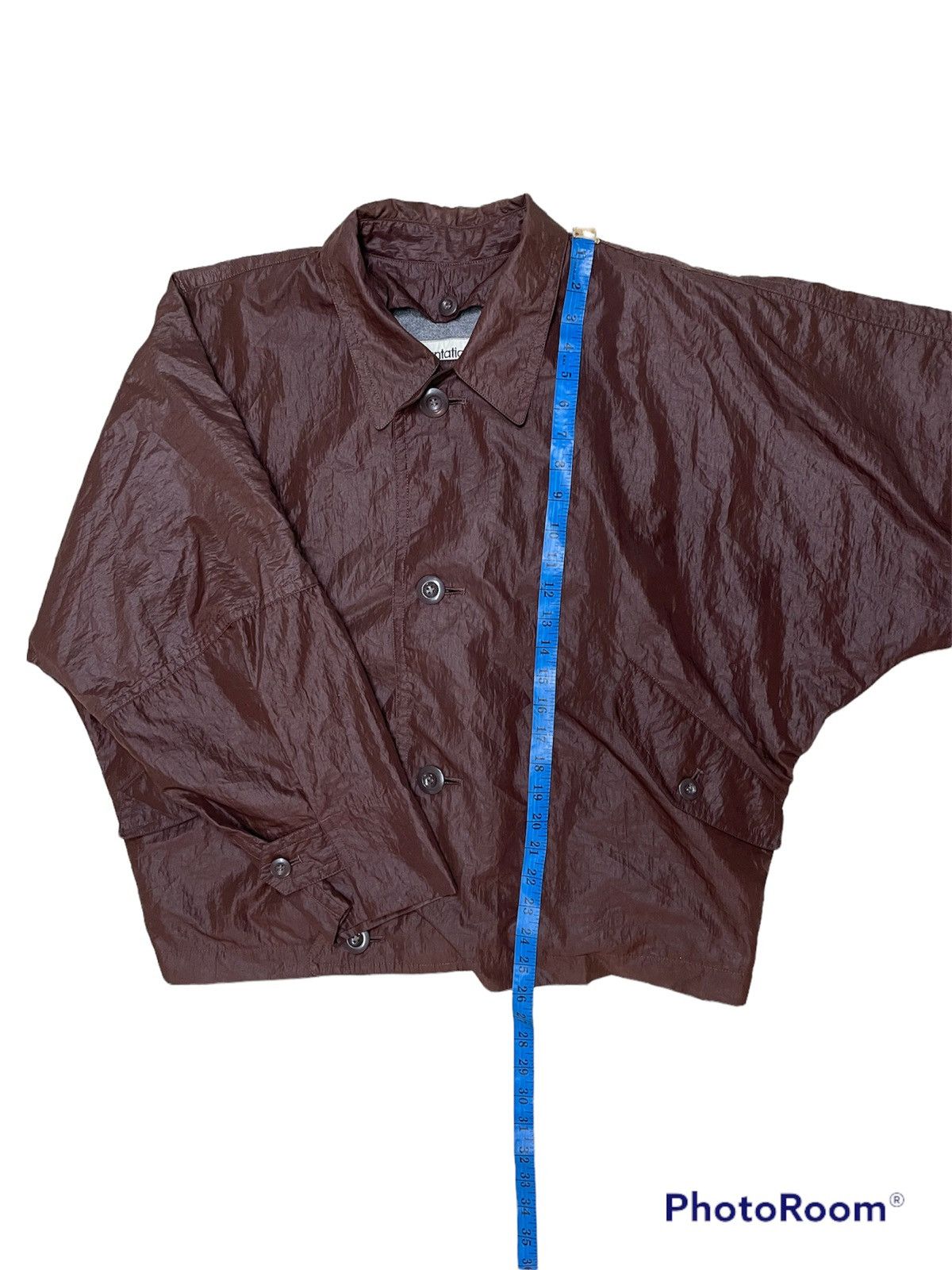 Issey Miyake × Vintage VINTAGE 80’ PLANTATION DOUBLE LAYER ASSYMETRICAL BOMBER Size US XL / EU 56 / 4 - 8 Thumbnail