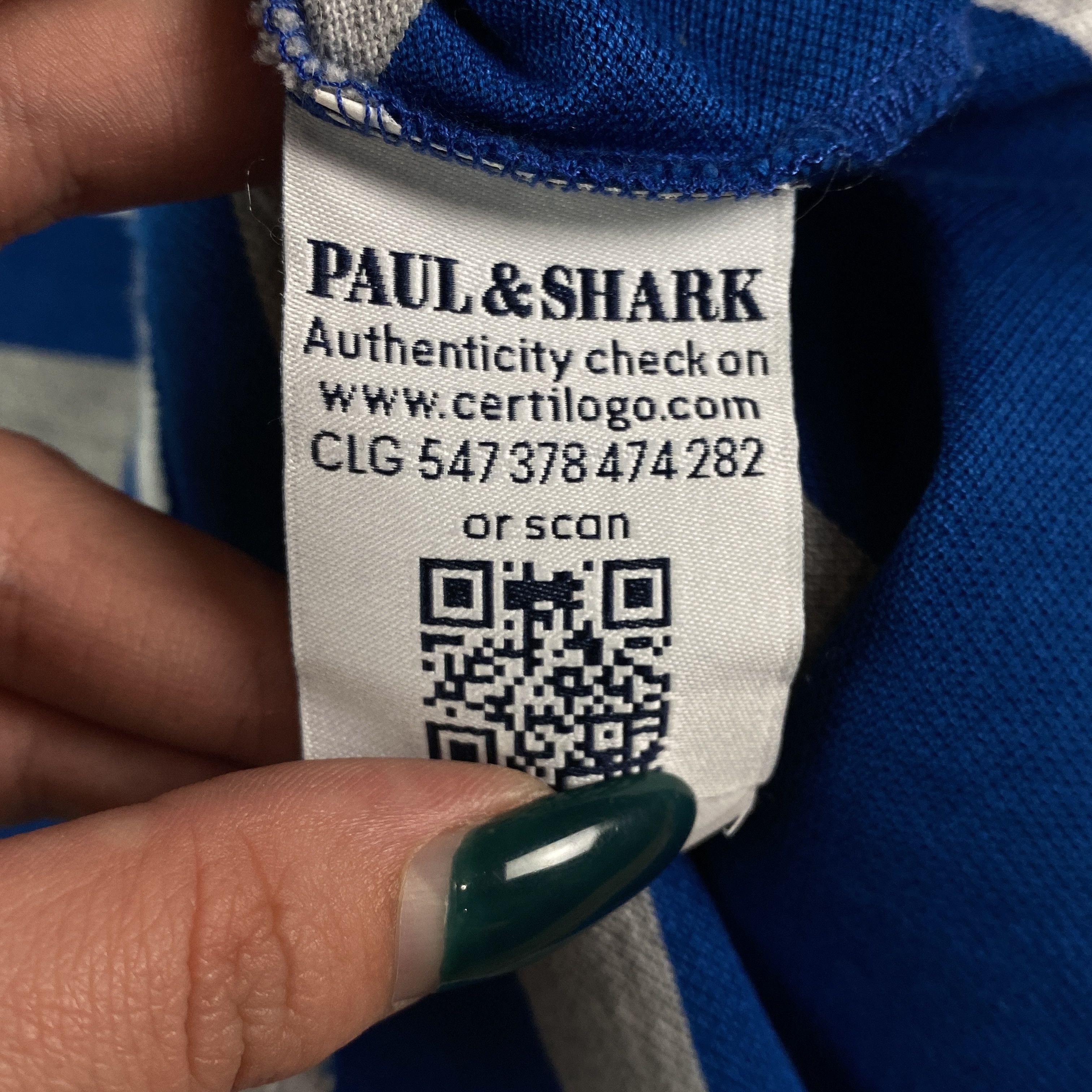 Paul & Shark Men’s Polo T-Shirt Paul Shark Size S Size US S / EU 44-46 / 1 - 5 Thumbnail