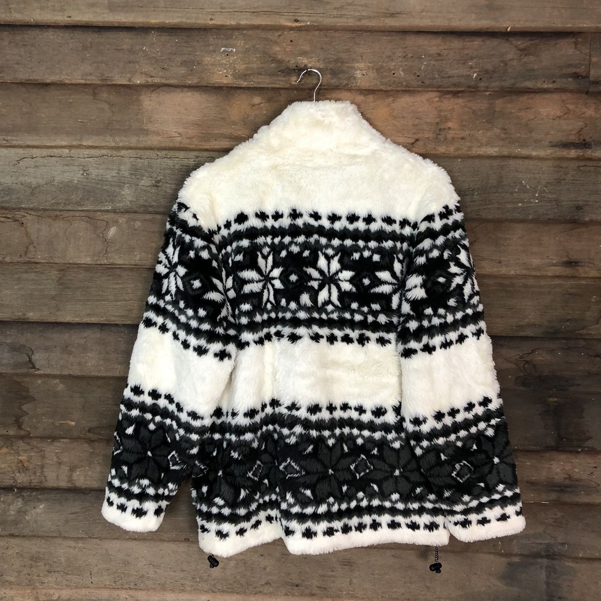 Vintage Villand Navajo White fleece Knitwear #4633 Size US M / EU 48-50 / 2 - 11 Thumbnail