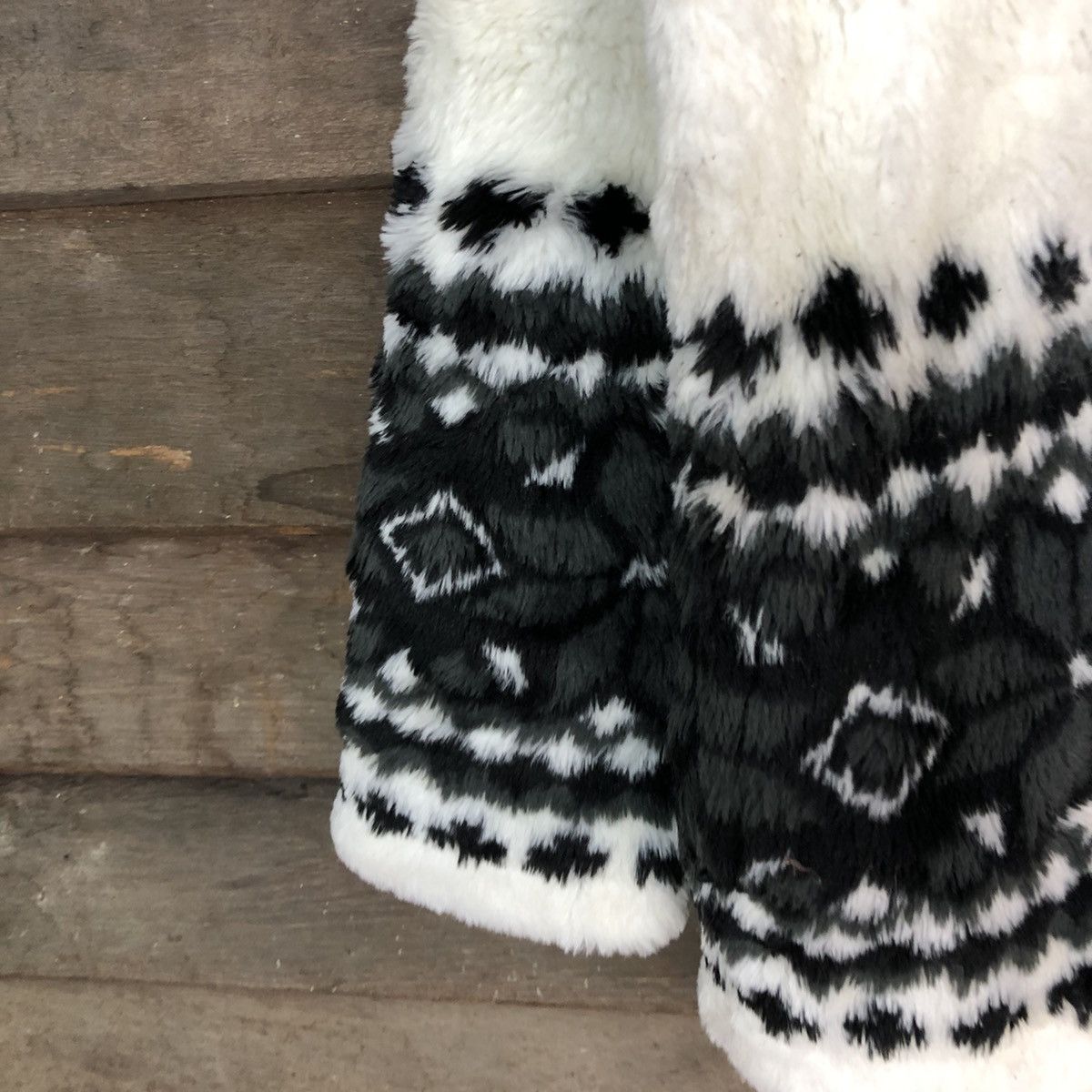 Vintage Villand Navajo White fleece Knitwear #4633 Size US M / EU 48-50 / 2 - 6 Thumbnail