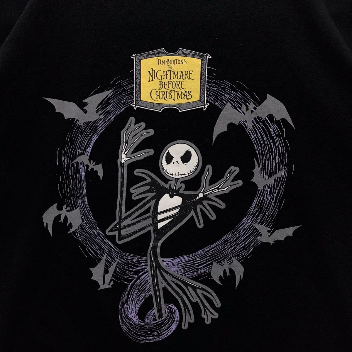Cartoon Network × Disney × Japanese Brand Rare!! TIM BURTON’S The Nightmare Before Christmas Tee Size US L / EU 52-54 / 3 - 9 Thumbnail