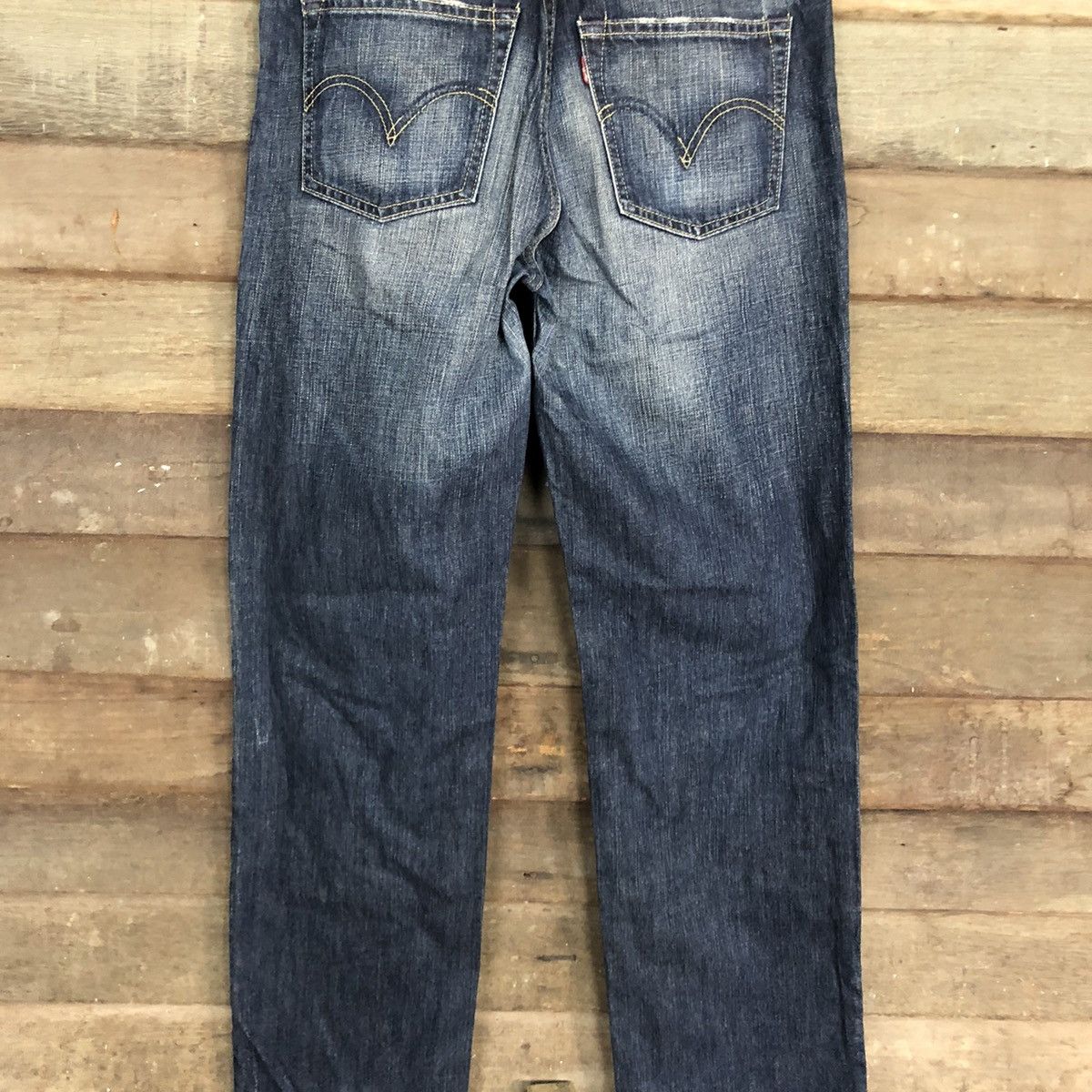 Levi's Levis Strauss Dark Blue Denim Jeans Pants #4620 Size US 33 - 12 Thumbnail