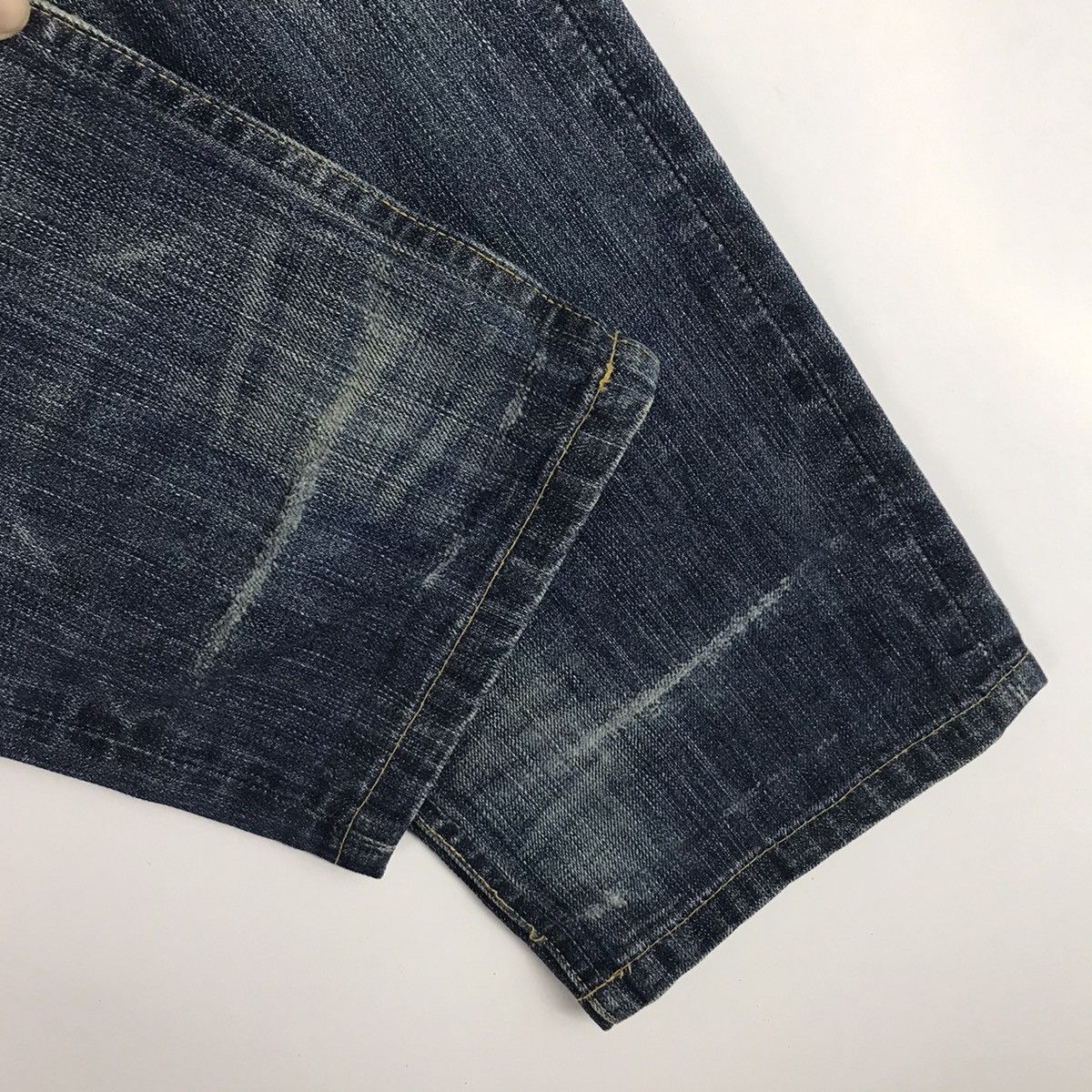 Japanese Brand × Stussy 🔥STUSSY GOUGH RUGGED DENIM BLUE RUST JEANS PANTS Size US 30 / EU 46 - 5 Thumbnail