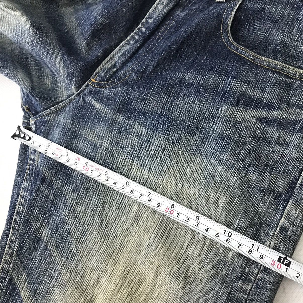 Japanese Brand × Stussy 🔥STUSSY GOUGH RUGGED DENIM BLUE RUST JEANS PANTS Size US 30 / EU 46 - 12 Thumbnail
