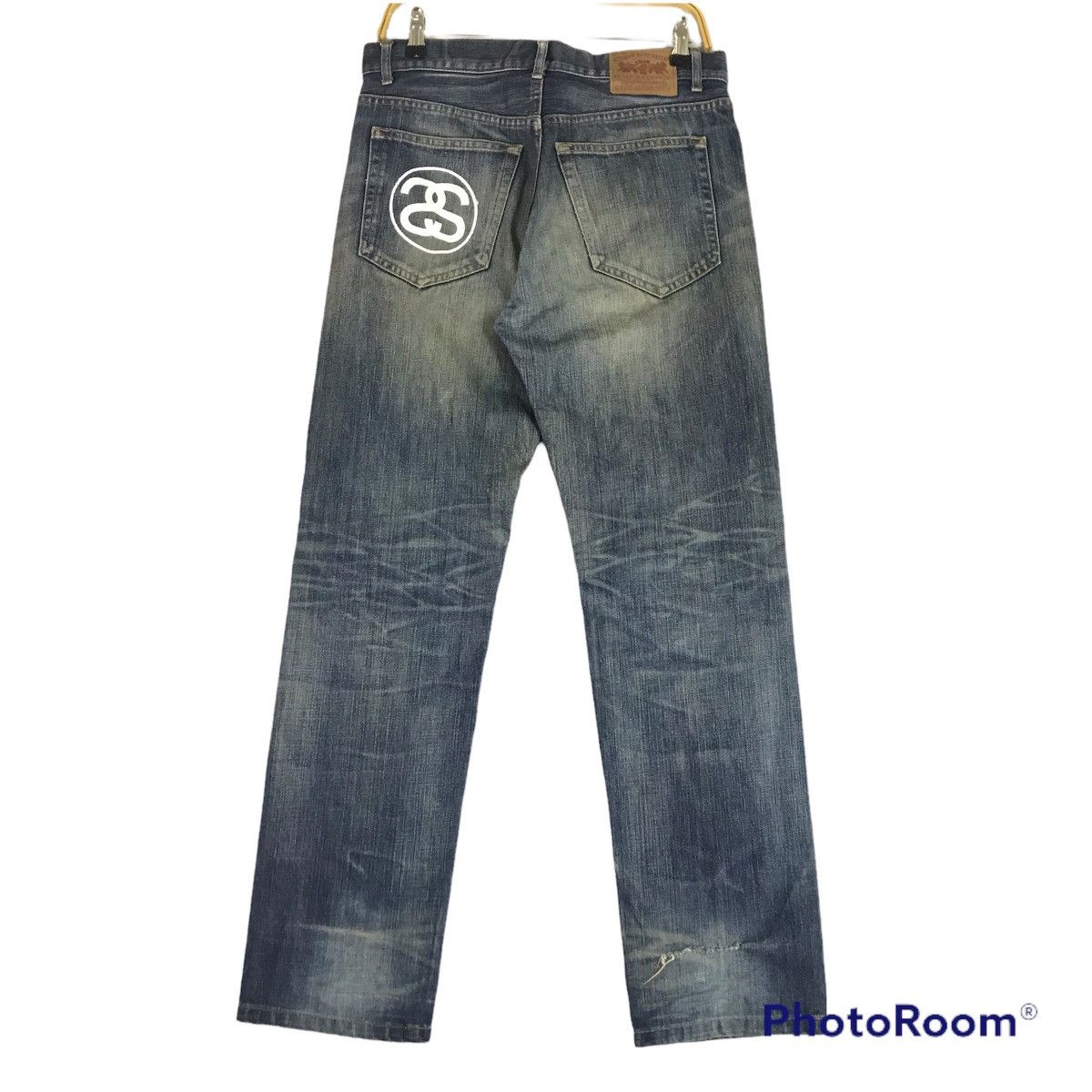 Japanese Brand × Stussy 🔥STUSSY GOUGH RUGGED DENIM BLUE RUST JEANS PANTS Size US 30 / EU 46 - 1 Thumbnail