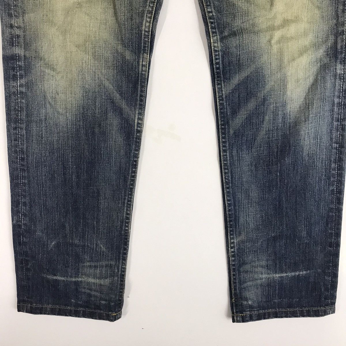 Japanese Brand × Stussy 🔥STUSSY GOUGH RUGGED DENIM BLUE RUST JEANS PANTS Size US 30 / EU 46 - 4 Thumbnail