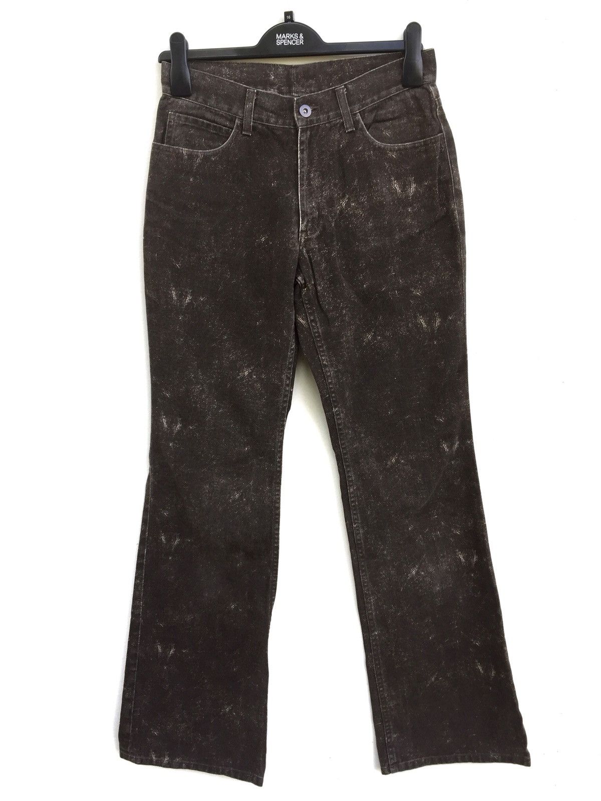 image of Flare Jeans Atelier Sab Men Jeans Kapital Style in Brown (Size 27)