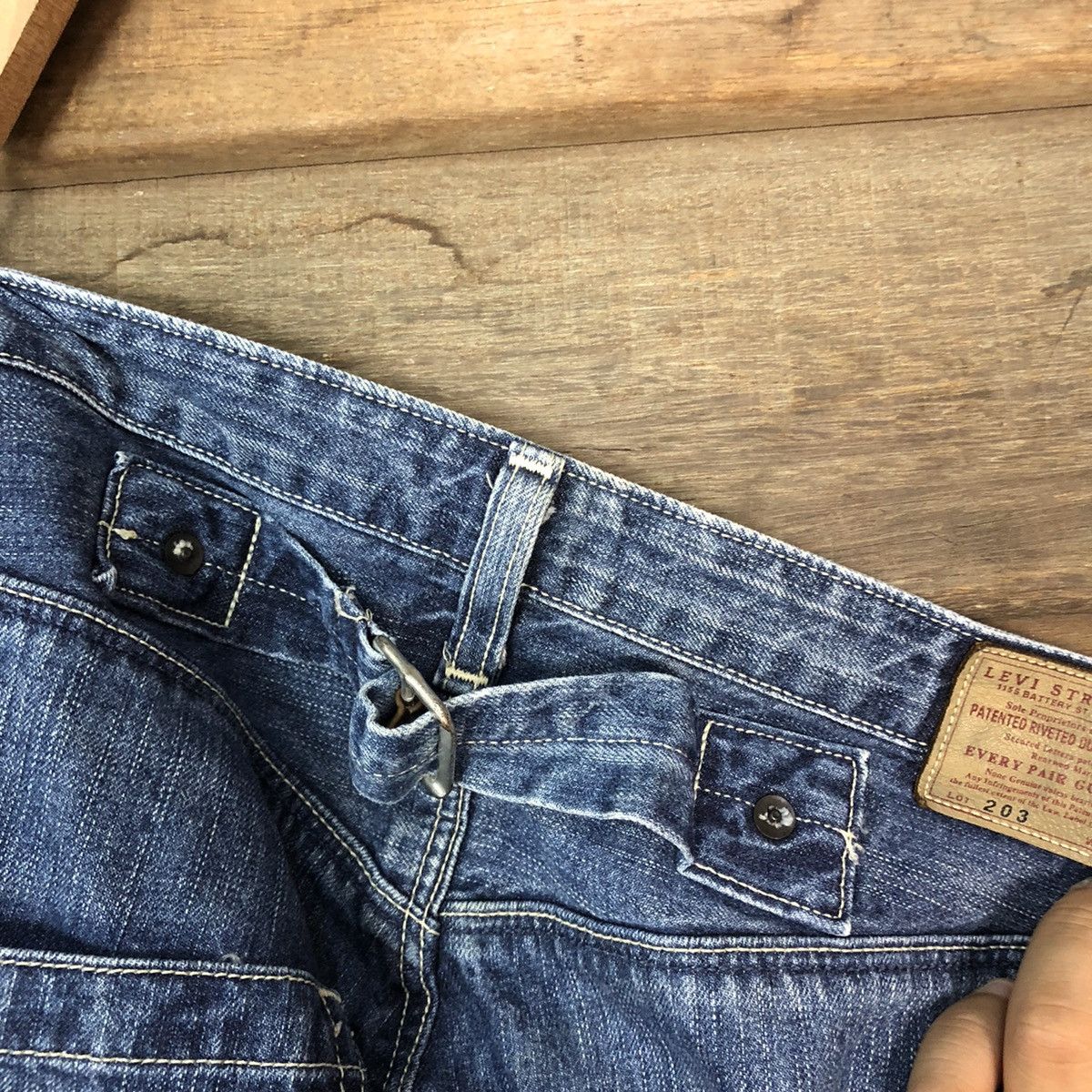 Levi's Vtg Levis Classic Blue Denim Jeans Pants #4624 Size US 30 / EU 46 - 15 Thumbnail