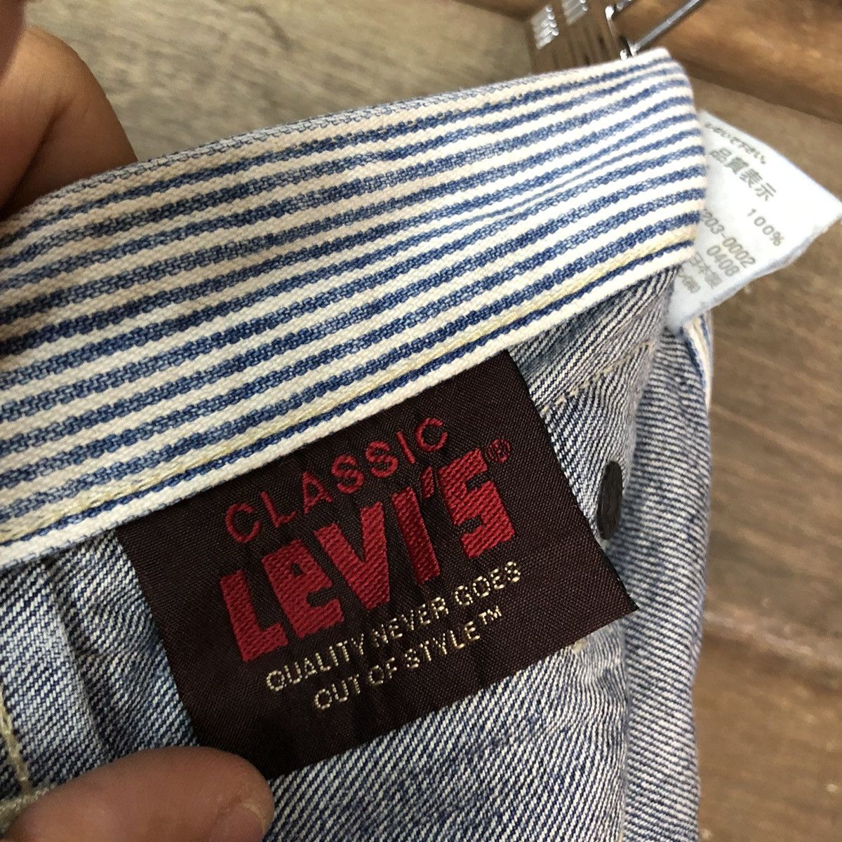 Levi's Vtg Levis Classic Blue Denim Jeans Pants #4624 Size US 30 / EU 46 - 17 Thumbnail
