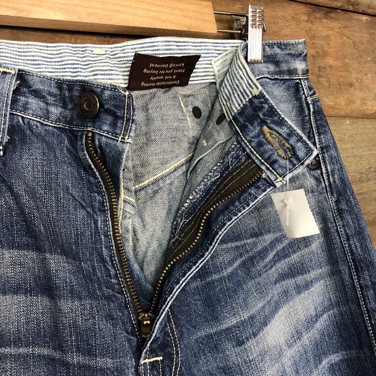 Levi's Vtg Levis Classic Blue Denim Jeans Pants #4624 Size US 30 / EU 46 - 7 Thumbnail