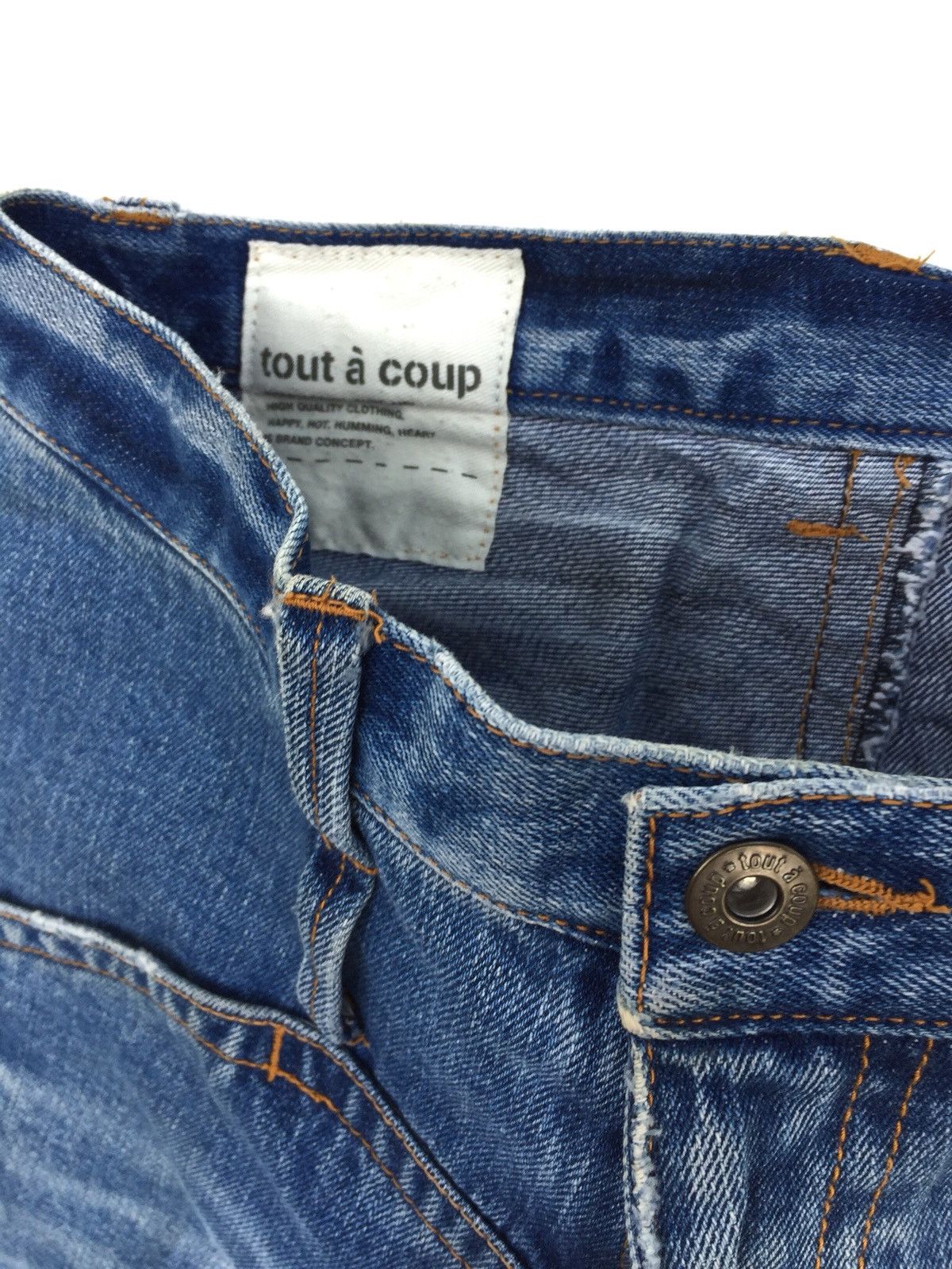 Japanese Brand Japanese Brand Tout à Coup Distressed Jeans Size US 30 / EU 46 - 13 Thumbnail