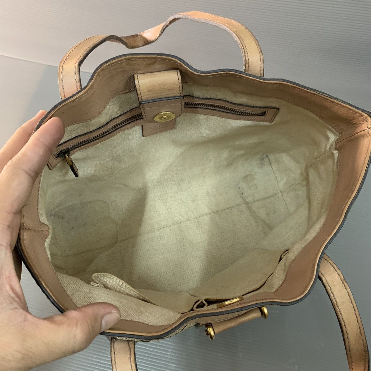 Gucci Gucci Monogram Tote Bag Size ONE SIZE - 10 Thumbnail