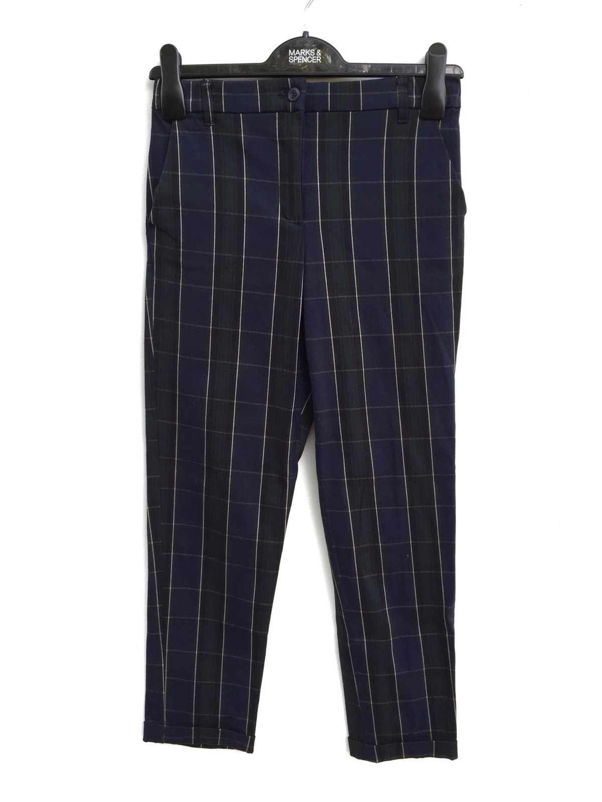 Global Work × Japanese Brand Japanese Brand Checkered Plaid Slim Fit Pants Kapital Style Size US 26 / EU 42 - 1 Thumbnail