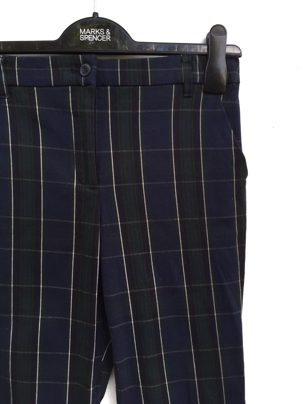 Global Work × Japanese Brand Japanese Brand Checkered Plaid Slim Fit Pants Kapital Style Size US 26 / EU 42 - 7 Thumbnail