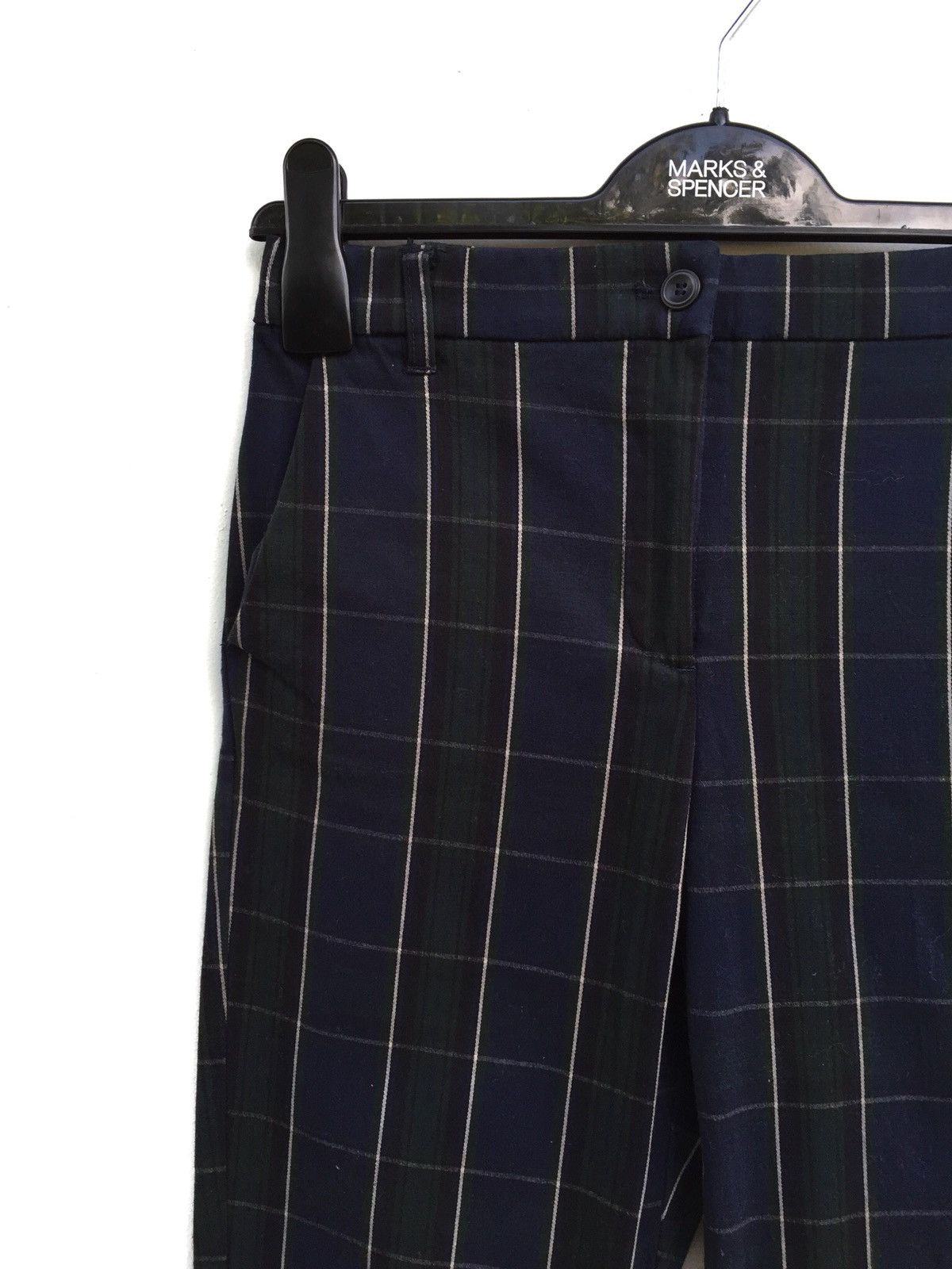 Global Work × Japanese Brand Japanese Brand Checkered Plaid Slim Fit Pants Kapital Style Size US 26 / EU 42 - 6 Thumbnail