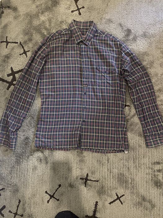 Raf Simons Raf Simons RIOT RIOT RIOT 2001-2002 “Dominator” Flannel ...