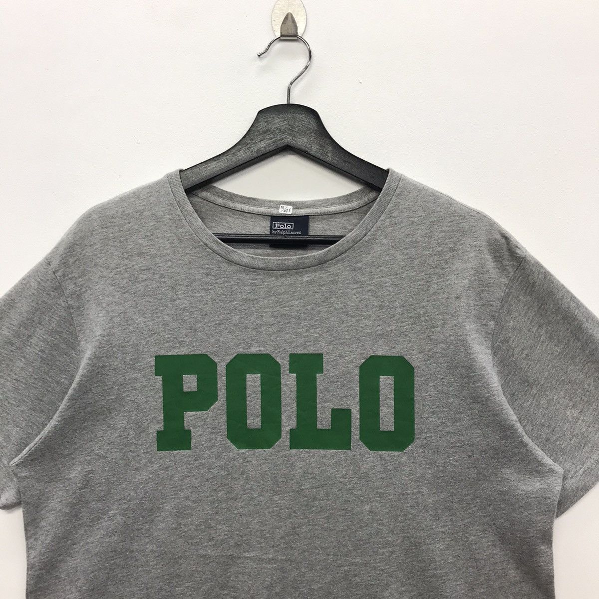 Designer × Polo Ralph Lauren × Vintage Rare!! Vintage Polo Ralph Lauren Spellout Tee Size US M / EU 48-50 / 2 - 2 Thumbnail