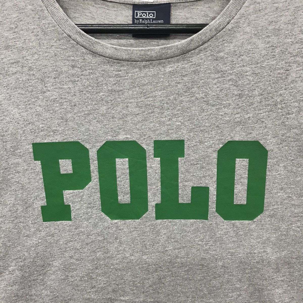 Designer × Polo Ralph Lauren × Vintage Rare!! Vintage Polo Ralph Lauren Spellout Tee Size US M / EU 48-50 / 2 - 4 Thumbnail