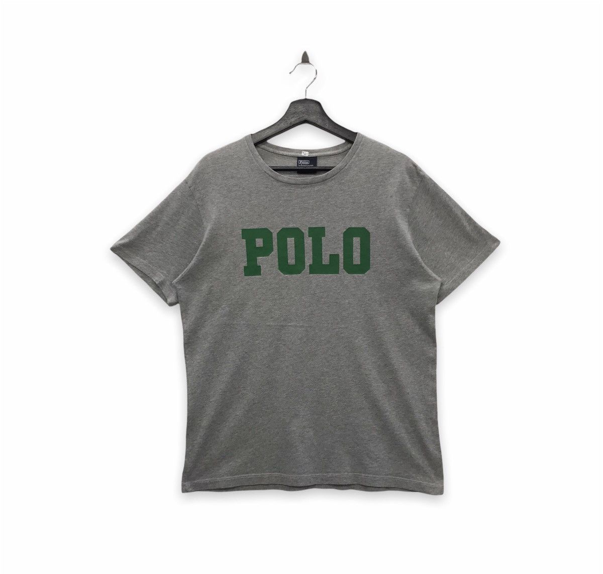Designer × Polo Ralph Lauren × Vintage Rare!! Vintage Polo Ralph Lauren Spellout Tee Size US M / EU 48-50 / 2 - 1 Thumbnail