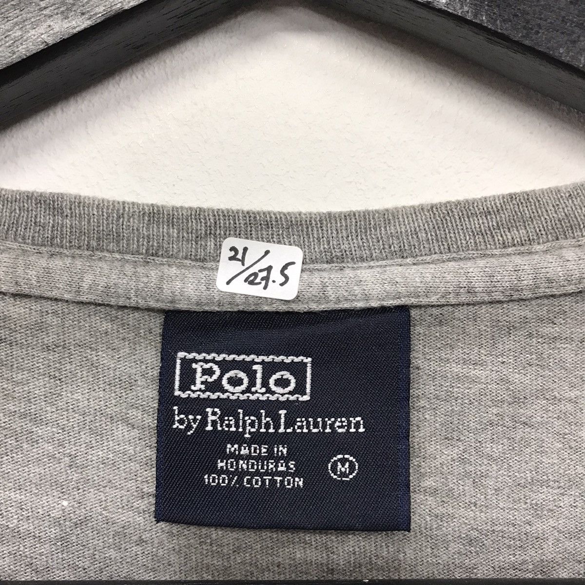 Designer × Polo Ralph Lauren × Vintage Rare!! Vintage Polo Ralph Lauren Spellout Tee Size US M / EU 48-50 / 2 - 10 Thumbnail