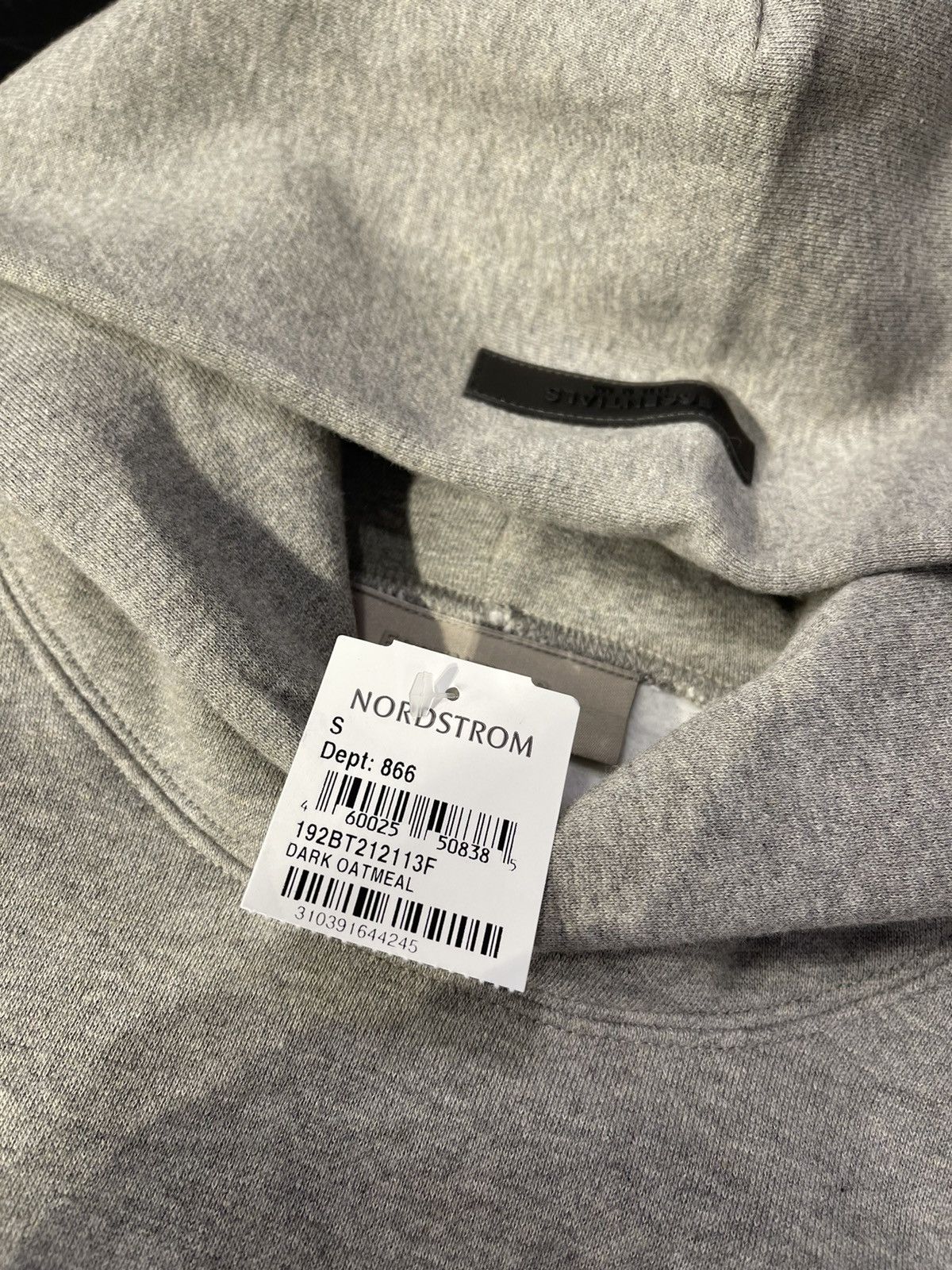 Fear of God FOG - Essentials Fear Of God Hoodie Size Small Dark Oatmeal Size US S / EU 44-46 / 1 - 4 Thumbnail