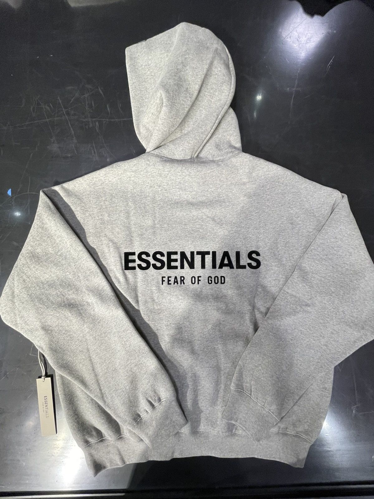 Fear of God FOG - Essentials Fear Of God Hoodie Size Small Dark Oatmeal Size US S / EU 44-46 / 1 - 1 Thumbnail