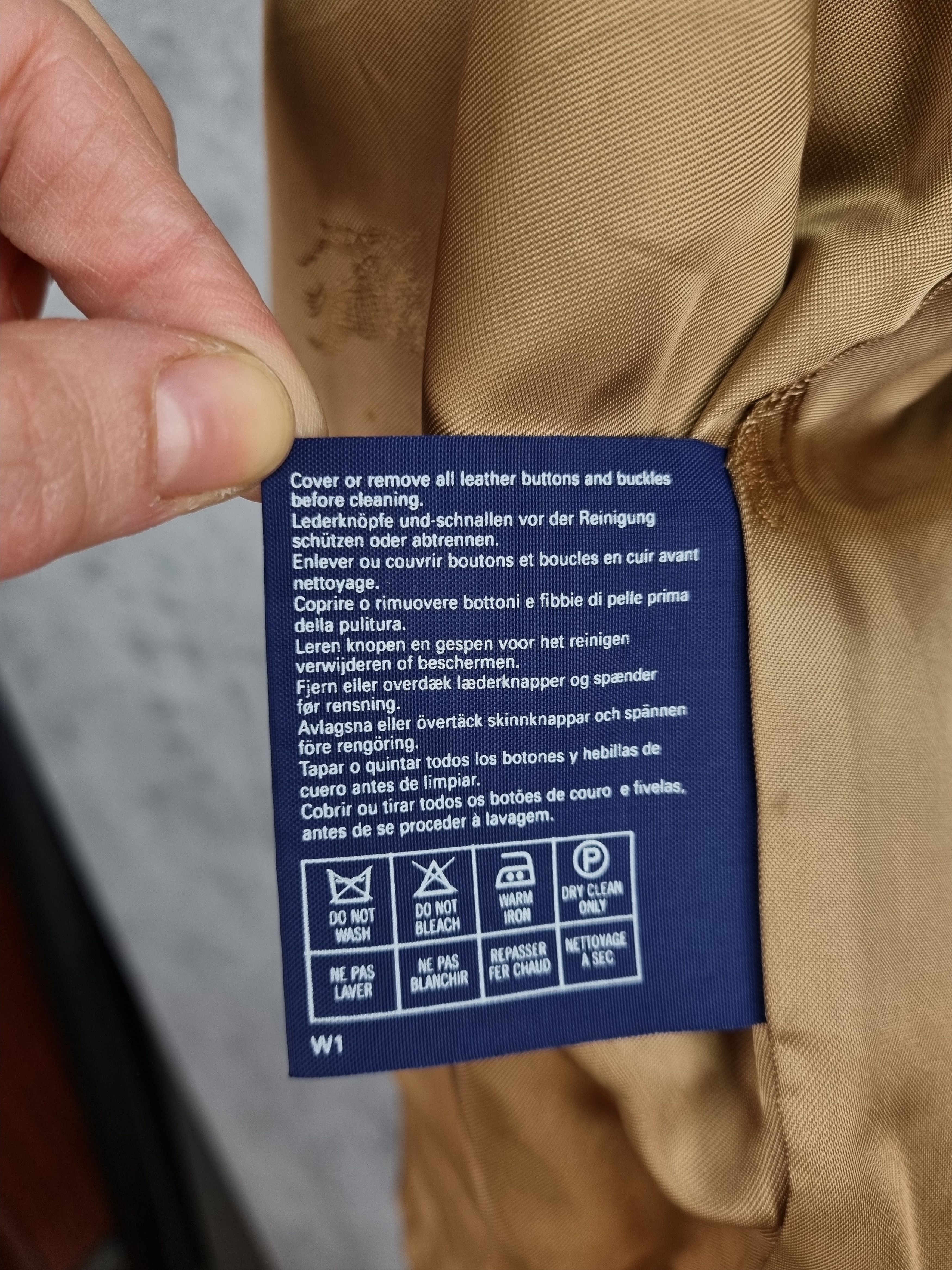 Burberry × Burberry Prorsum × Vintage 80s Unique Burberry Wool Nova Check Harrington Jacket Size US M / EU 48-50 / 2 - 14 Thumbnail