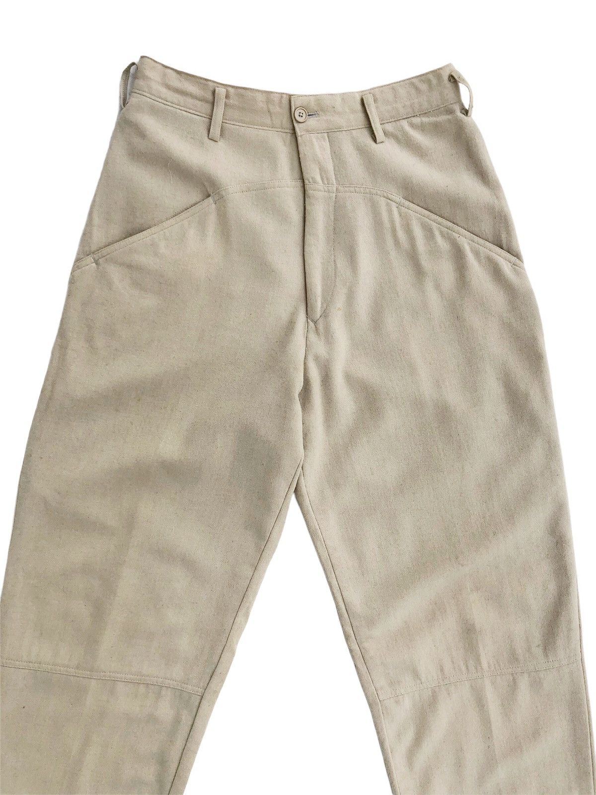 Yohji Yamamoto Yohji Yamamoto Y's for men Baggy Wool Pants Size US 27 - 3 Thumbnail