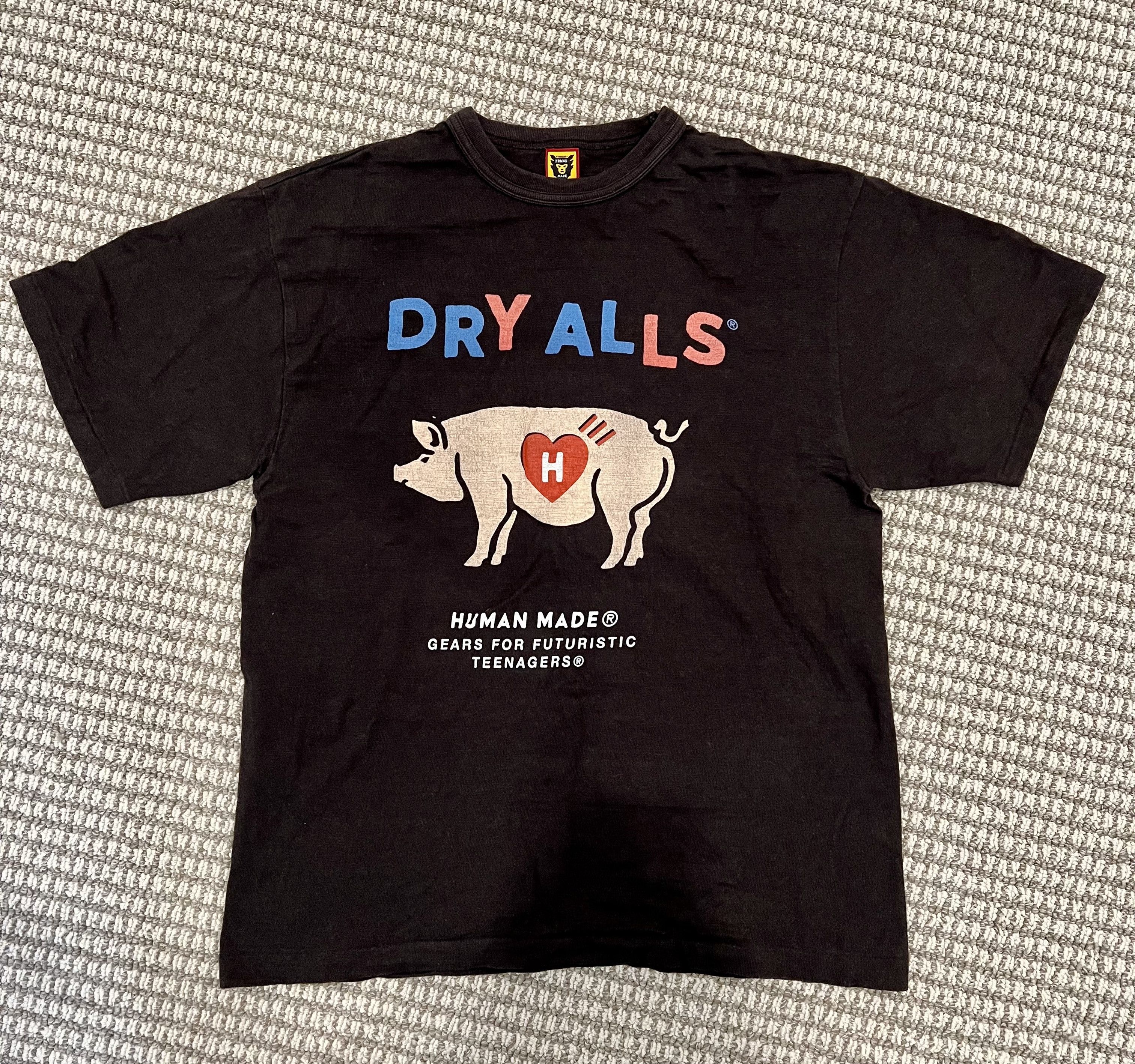 Human Made Pig Print Tee Size US L / EU 52-54 / 3 - 1 Thumbnail