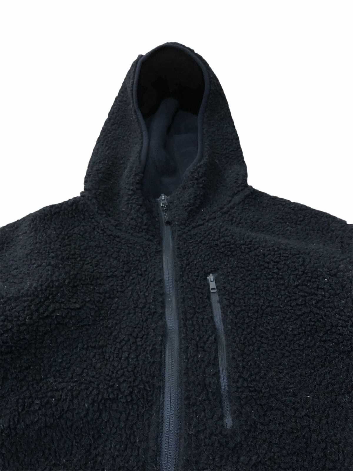Uniqlo Uniqlo Black Hoodie Sherpa Fleece Jacket Size US S / EU 44-46 / 1 - 3 Thumbnail