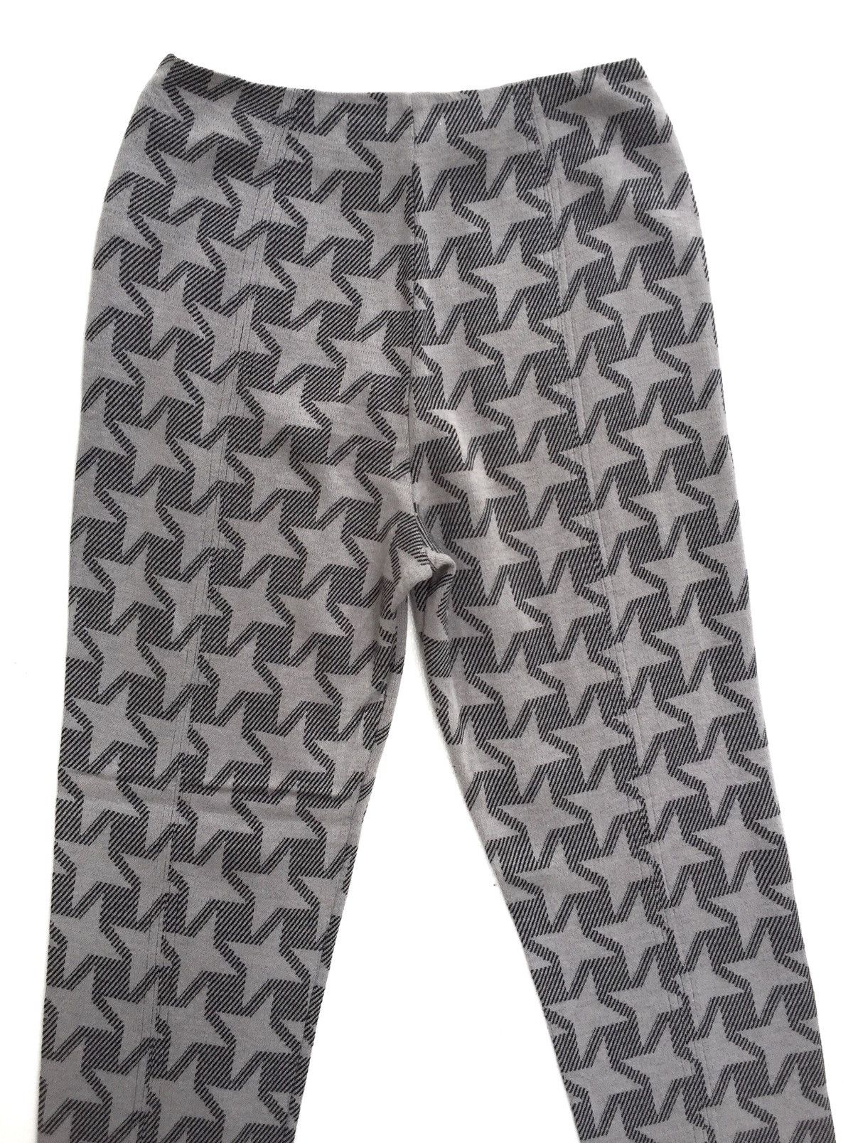 Designer NORMA KAMALI Star Print Pants Size 26" / US 2 / IT 38 - 4 Thumbnail