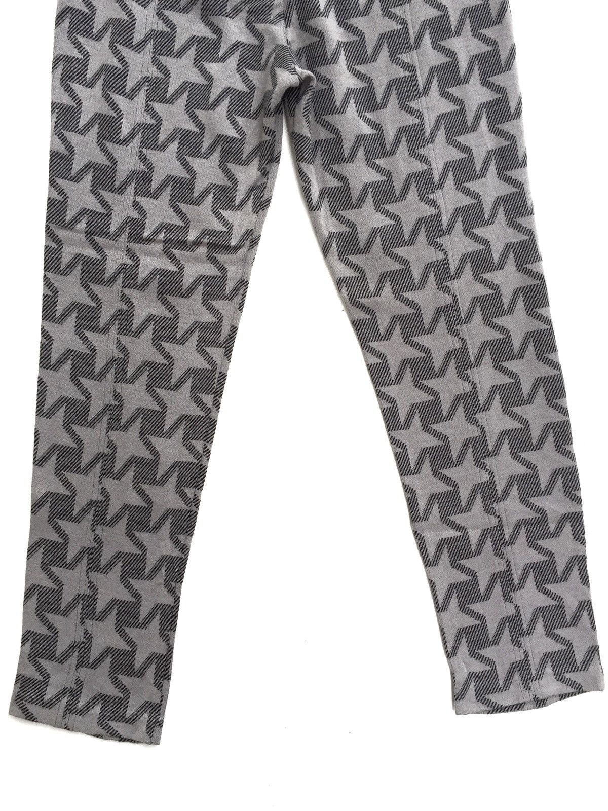 Designer NORMA KAMALI Star Print Pants Size 26" / US 2 / IT 38 - 6 Thumbnail