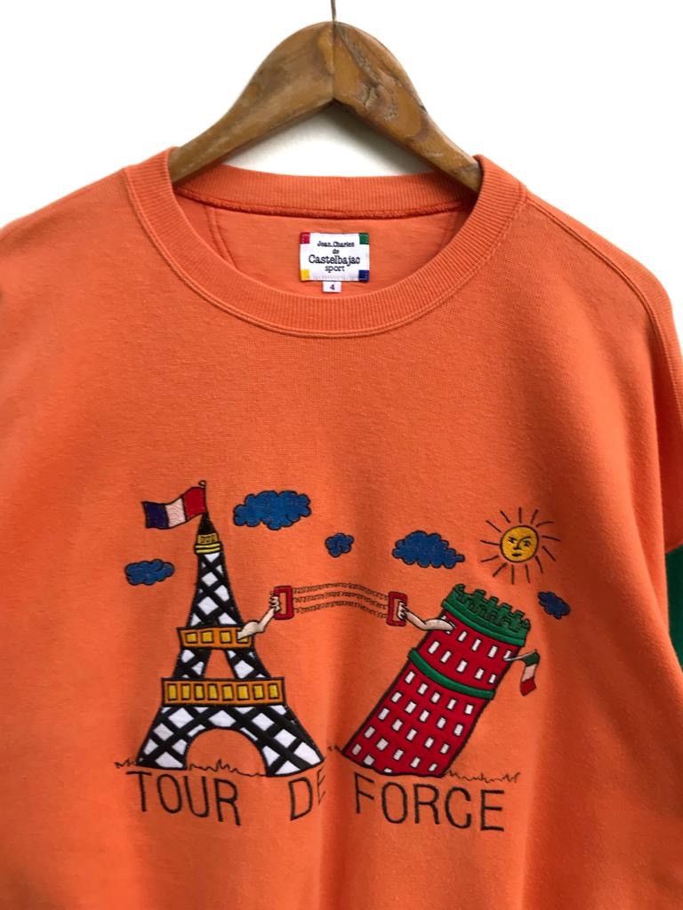 Vintage Vintage J.C De Castelbajac Multicolour Sweatshirt Size US L / EU 52-54 / 3 - 1 Thumbnail