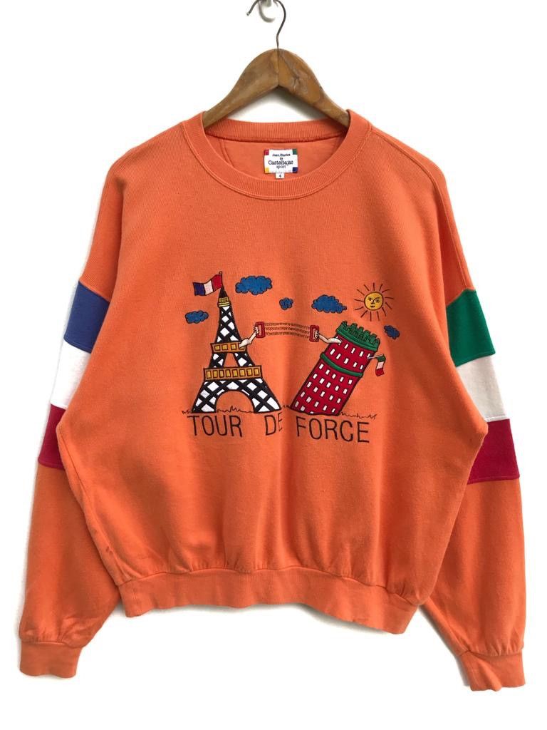 Vintage Vintage J.C De Castelbajac Multicolour Sweatshirt Size US L / EU 52-54 / 3 - 2 Thumbnail