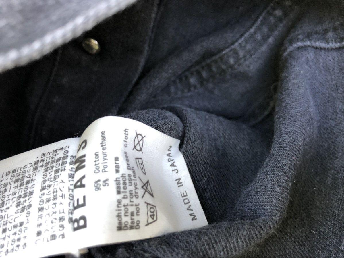 Beams Plus Beams Japan X Vaporize Trucker Denim Jacket Size US S / EU 44-46 / 1 - 7 Thumbnail