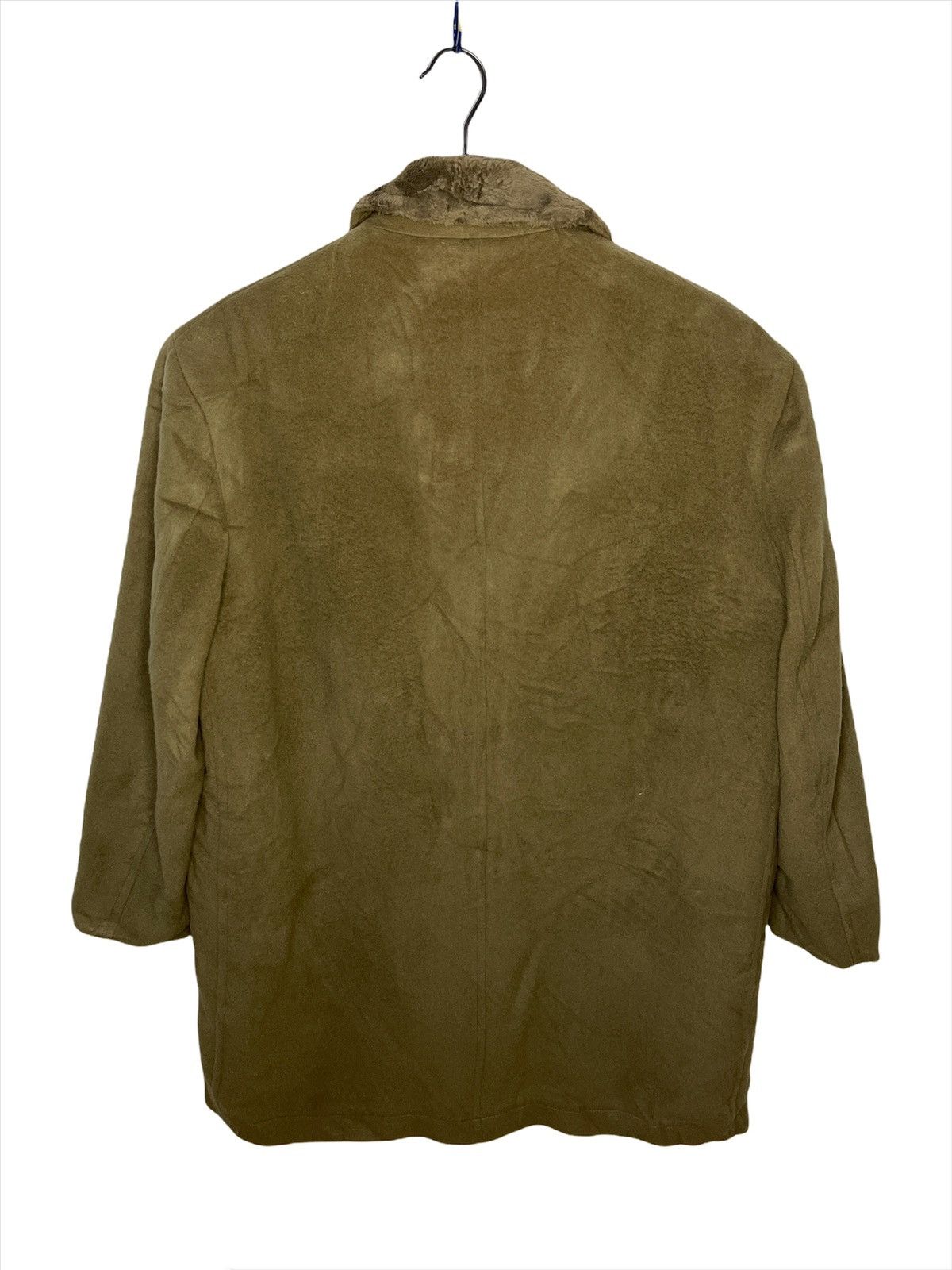 Burberry Vintage Burberrys Prorsum Wool Mink Fur Coat Jacket Size US L / EU 52-54 / 3 - 2 Thumbnail