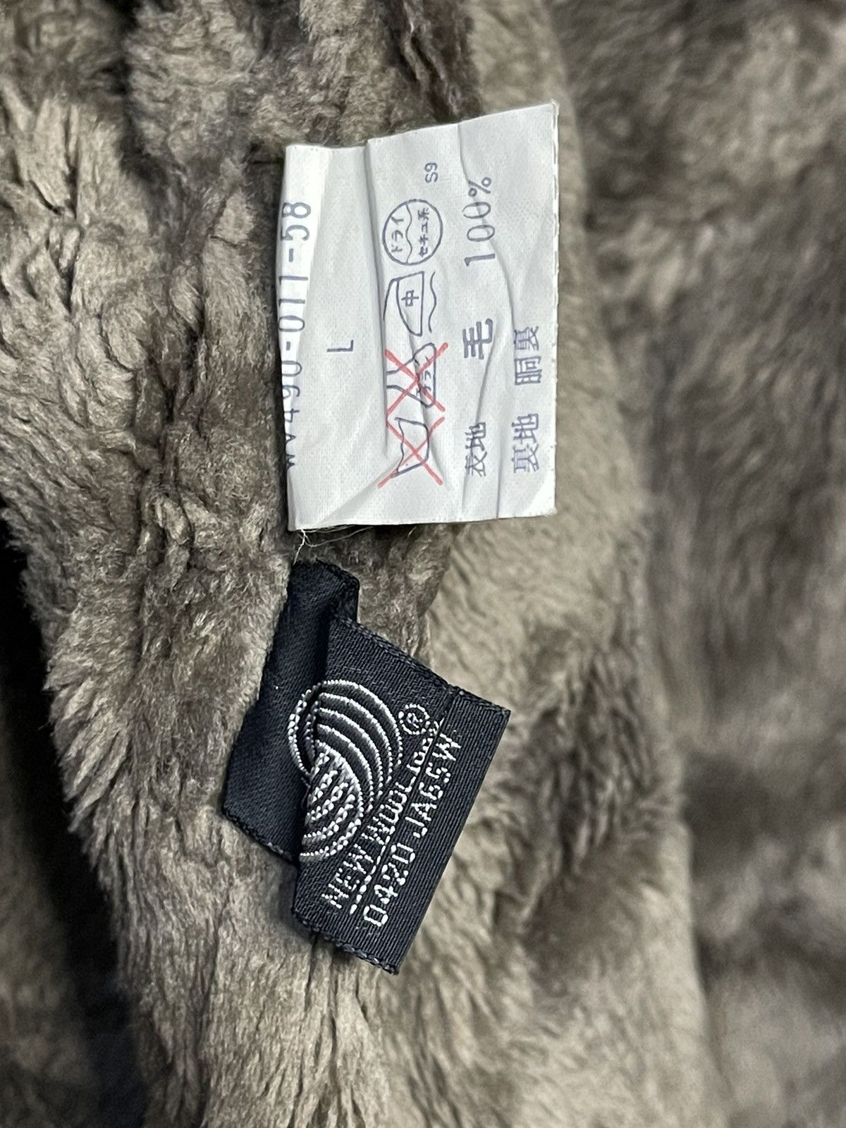 Burberry Vintage Burberrys Prorsum Wool Mink Fur Coat Jacket Size US L / EU 52-54 / 3 - 6 Thumbnail