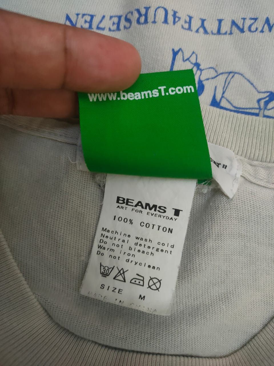 Beams Plus Beams X Tw2ntyf4urse7en Art T Size US M / EU 48-50 / 2 - 4 Thumbnail