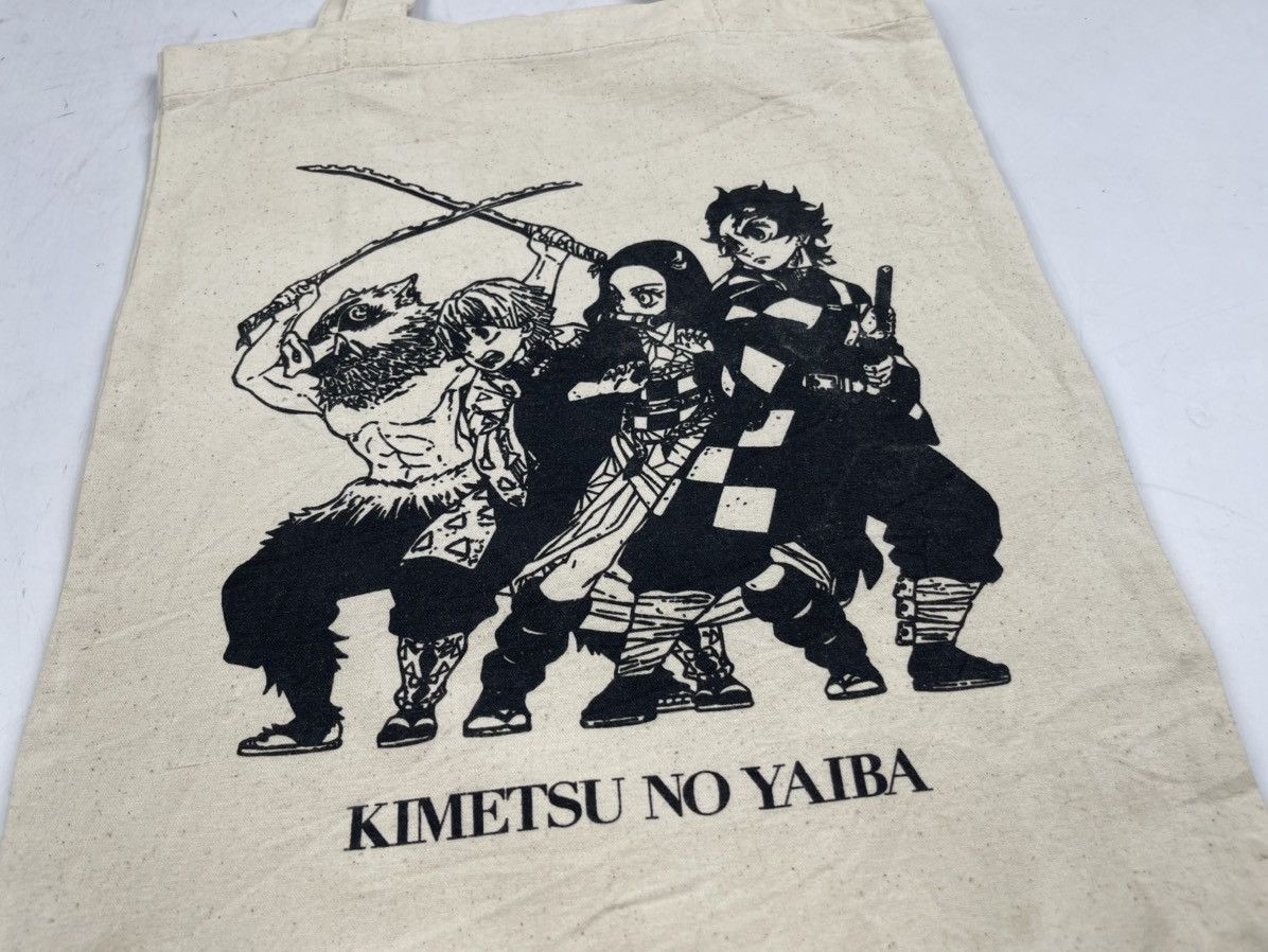 Anime × Japanese Brand kimetsu no yaiba demon slayer tote bag shoulder bag t5 Size ONE SIZE - 2 Thumbnail