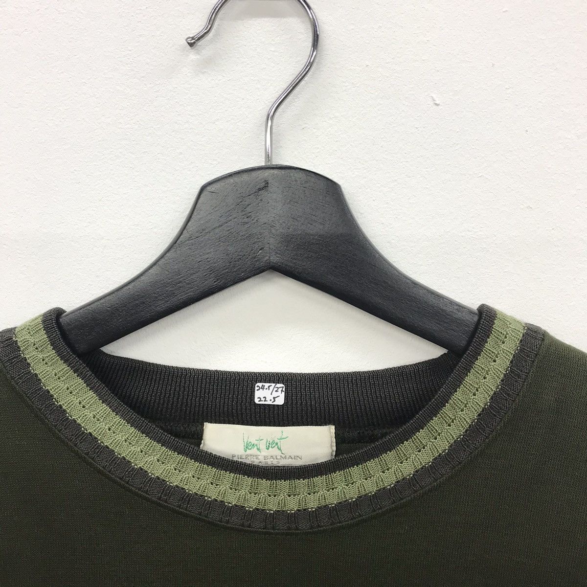 Designer × Pierre Balmain Rare!! Vintage Pierre Balmain spellout embroidery Size US L / EU 52-54 / 3 - 3 Thumbnail
